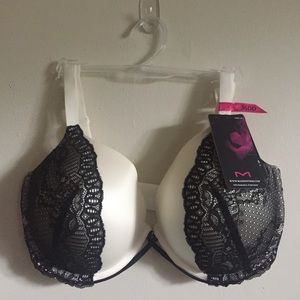 Maidenform Push Up Bra Extra Coverage Lace 36DD